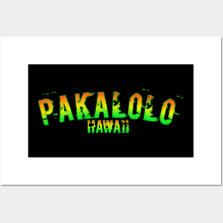 Hawaii t-shirt designs pakalolo Hawaii Posters and Art